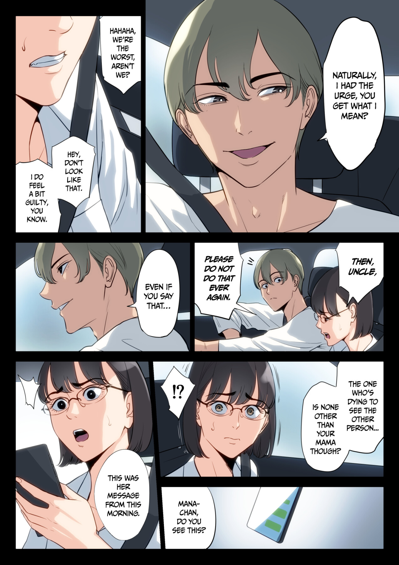 Hentai Manga Comic-Niece, Uncle, Mother-Read-37